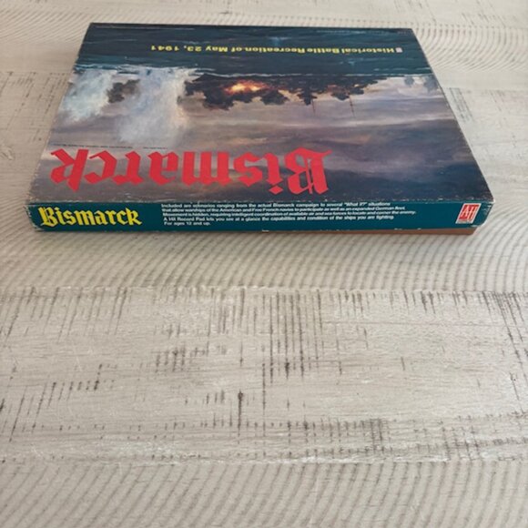 Rare, vintage 1978 Avalon Hill Bismark - Picture 9 of 11